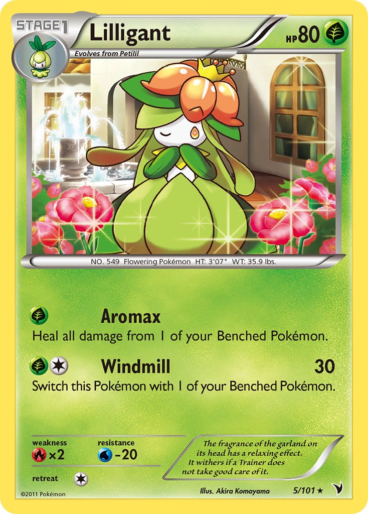 Lilligant 5/101 Non-Holo Rare - MissingNo.