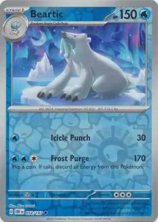 Beartic 54/197 Reverse Uncommon