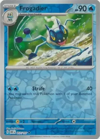 Frogadier 57/197 Reverse Uncommon