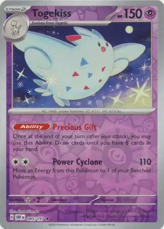 Togekiss 85/197 Reverse Rare