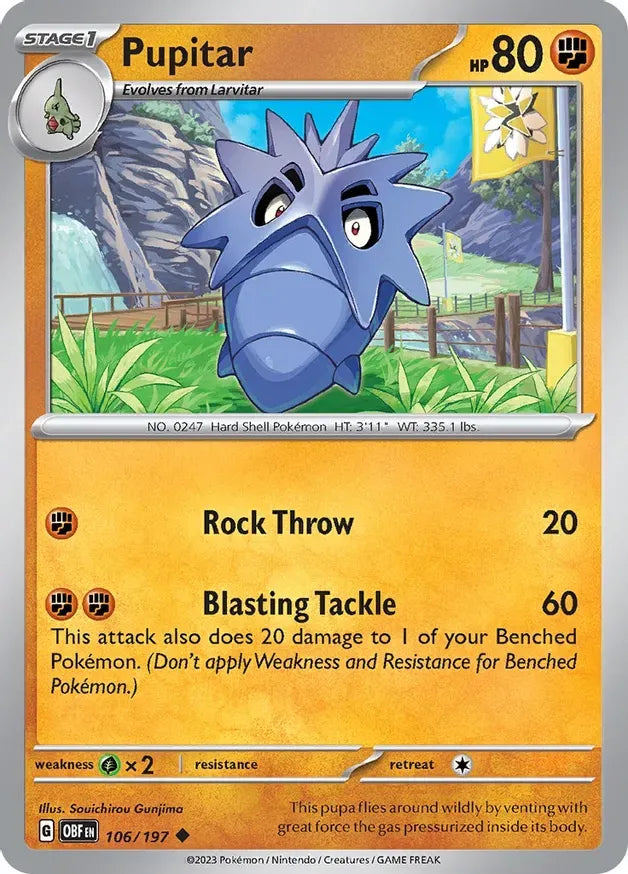 Pupitar 106/197 Uncommon