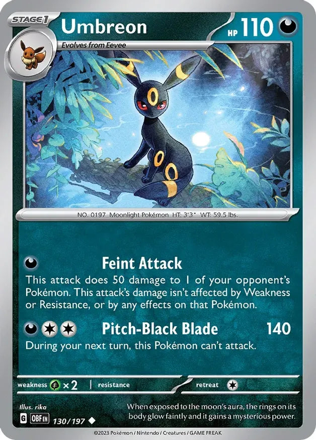 Umbreon 130/197 Uncommon