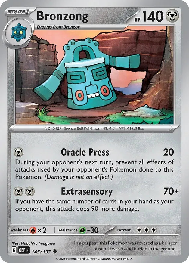 Bronzong 145/197 Uncommon