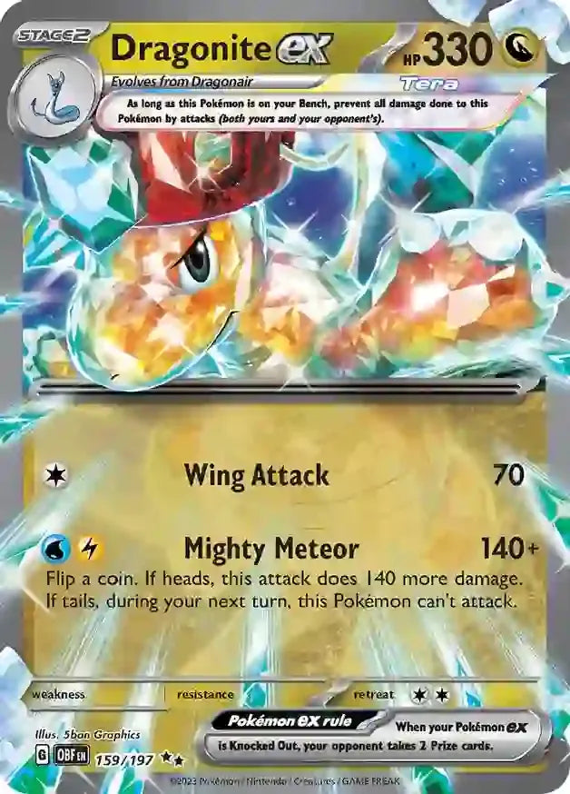 Dragonite ex 159/197 Double Rare ex