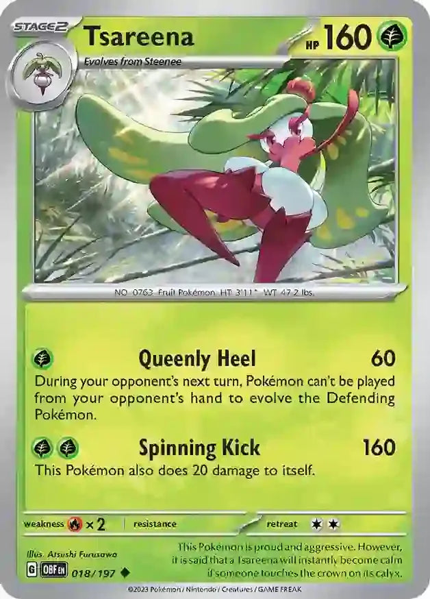 Tsareena 18/197 Uncommon