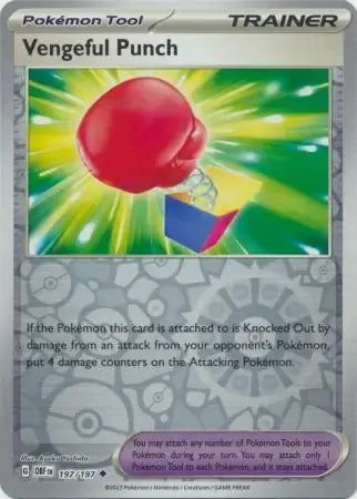 Vengeful Punch 197/197 Reverse Uncommon