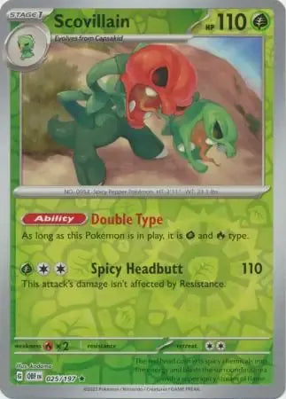 Scovillain 25/197 Reverse Rare