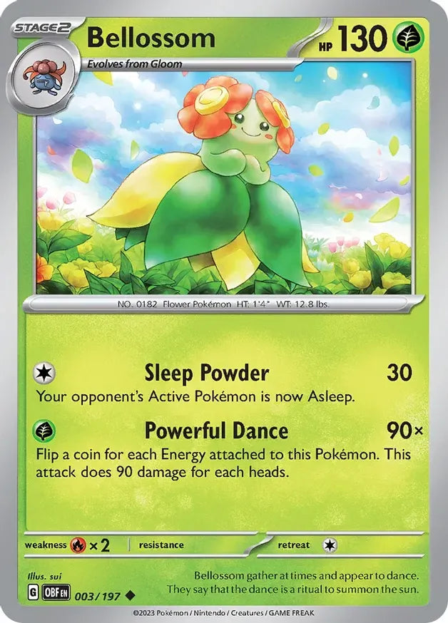Bellossom 3/197 Uncommon