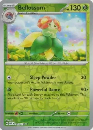 Bellossom 3/197 Reverse Uncommon
