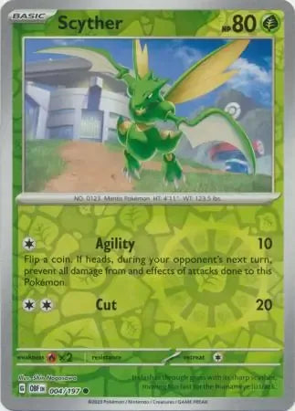 Scyther 4/197 Reverse Common