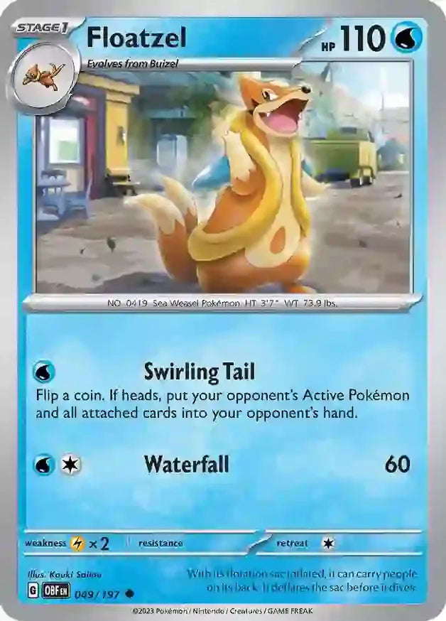 Floatzel 49/197 Uncommon
