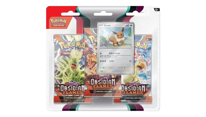 Obsidian Flames 3-Pack Blister (Random Promo) - MissingNo.