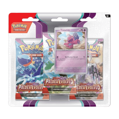 Paldea Evolved 3-Pack Blister (random promo) - MissingNo.