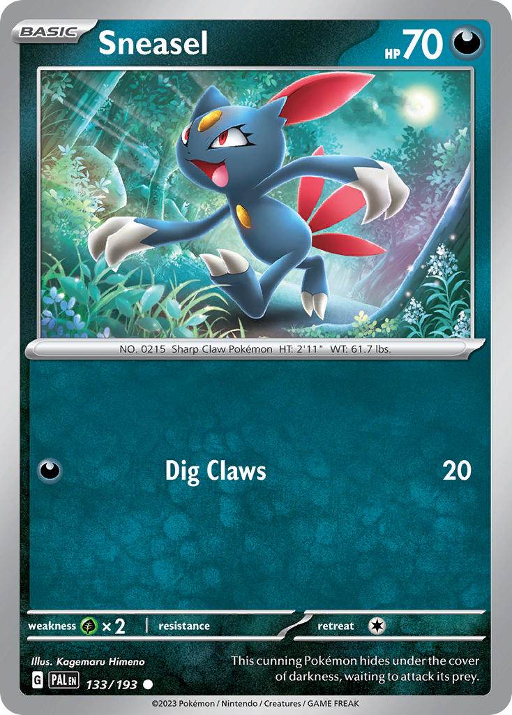 Sneasel 133/193 Common - MissingNo.