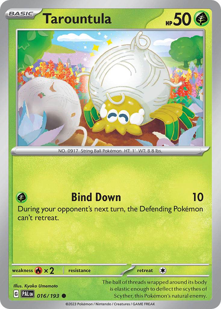 Tarountula 16/193 Reverse Common - MissingNo.