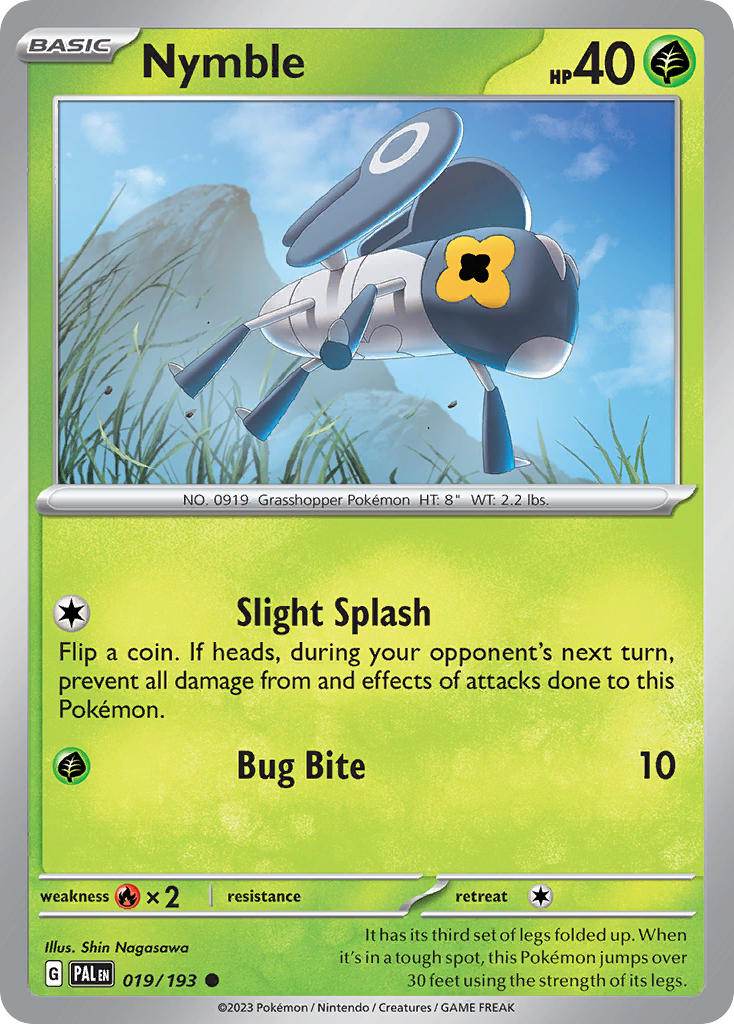 Nymble 19/193 Reverse Common - MissingNo.
