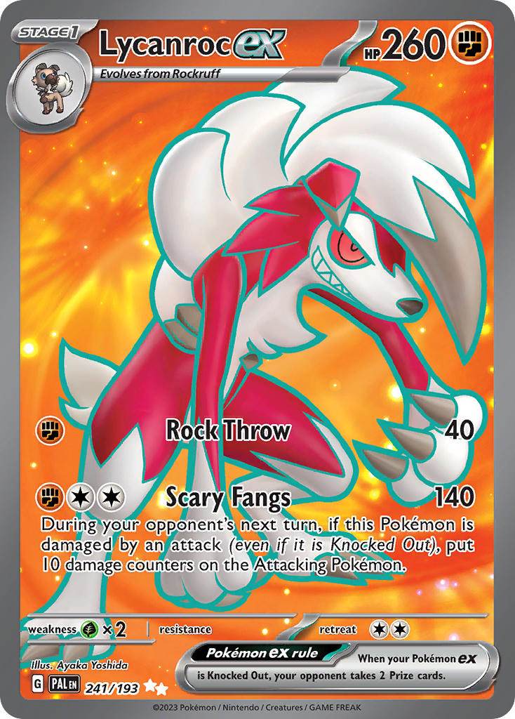 Lycanroc ex 241/193 Ultra Rare ex - MissingNo.