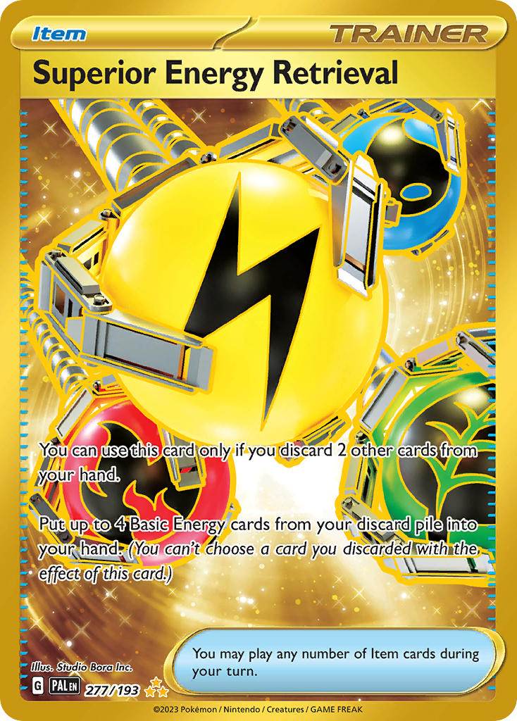 Superior Energy Retrieval 277/193 Gold Hyper Rare - MissingNo.