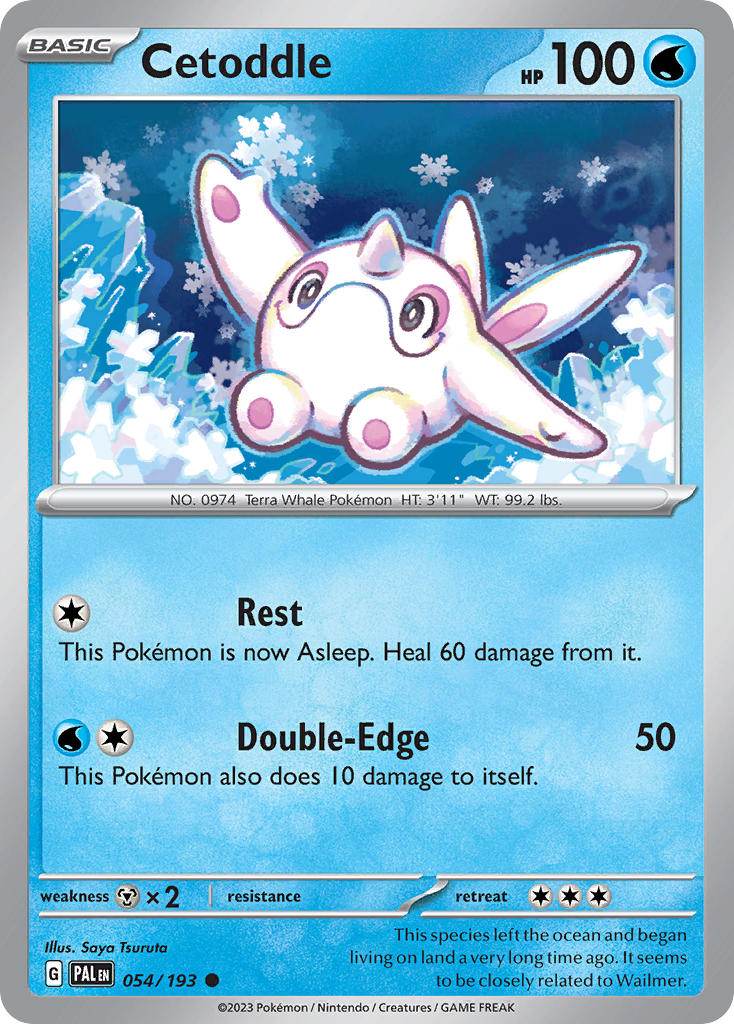 Cetoddle 54/193 Reverse Common - MissingNo.