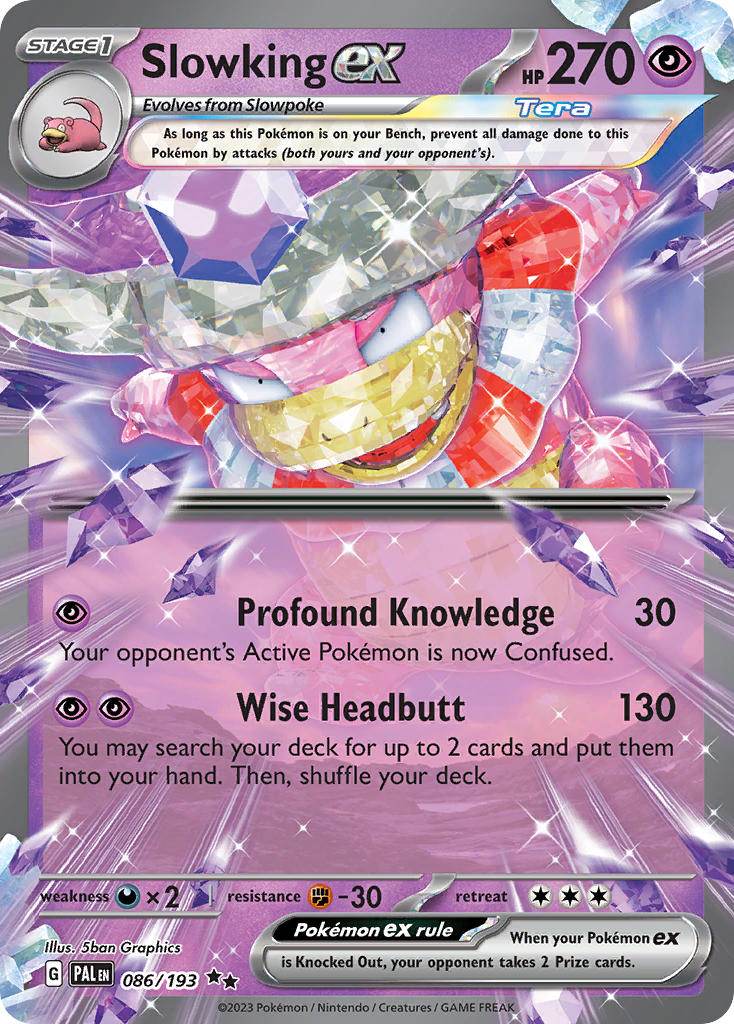 Slowking ex 86/193 Double Rare ex - MissingNo.
