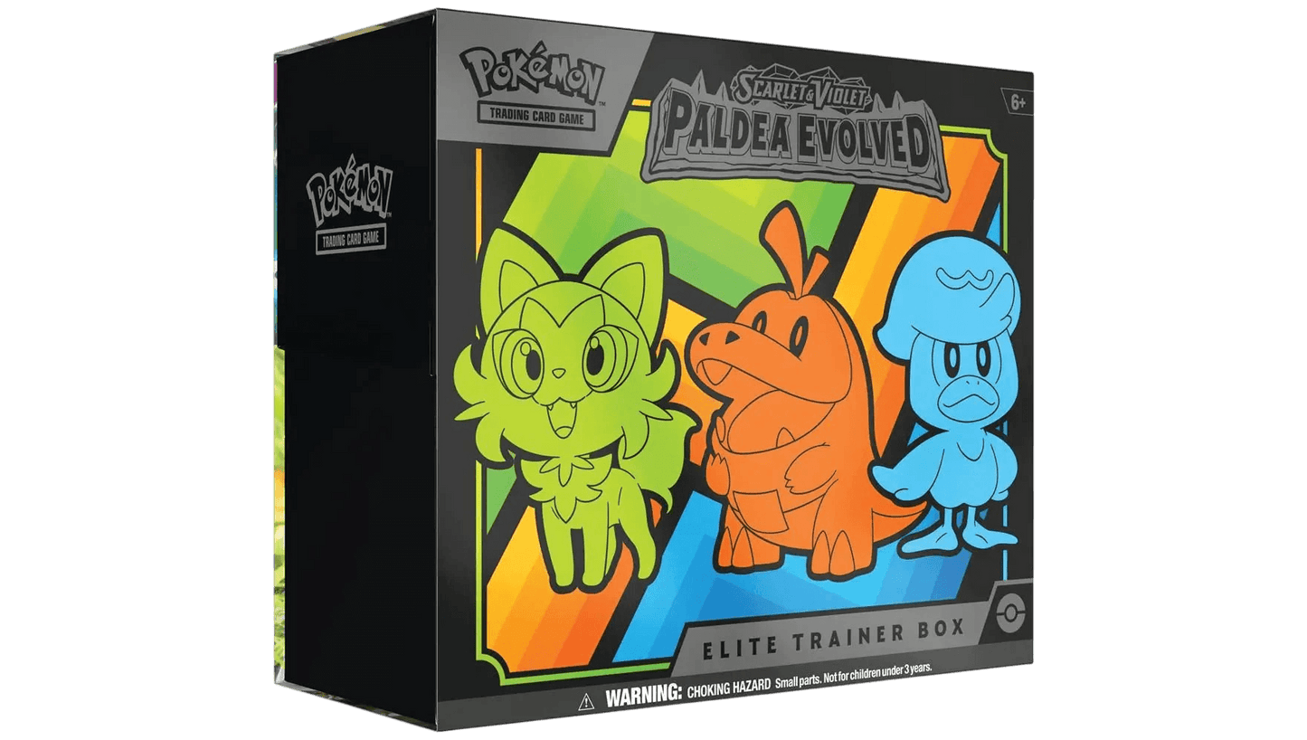 Paldea Evolved Elite Trainer Box - MissingNo.