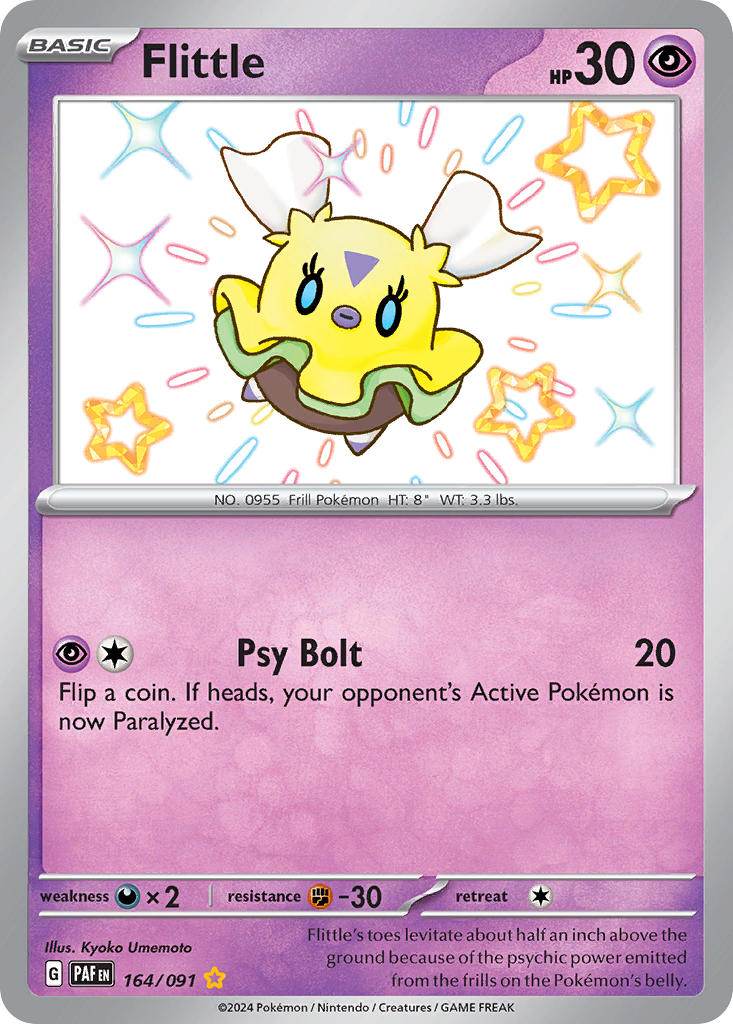 Flittle 164/91 Shiny Rare - MissingNo.