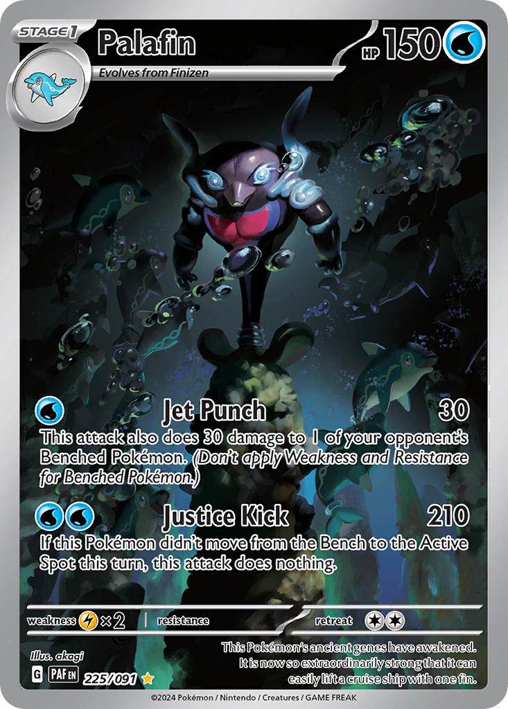 Palafin 225/91 Illustration Rare - MissingNo.