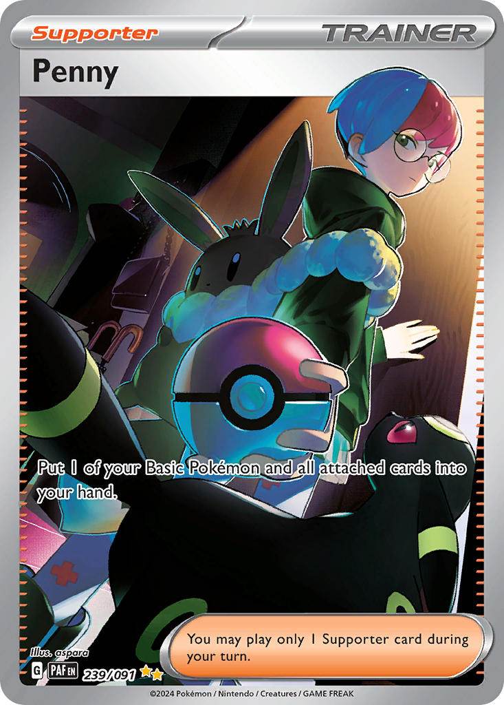 Penny 239/91 Special Illustration Rare - MissingNo.