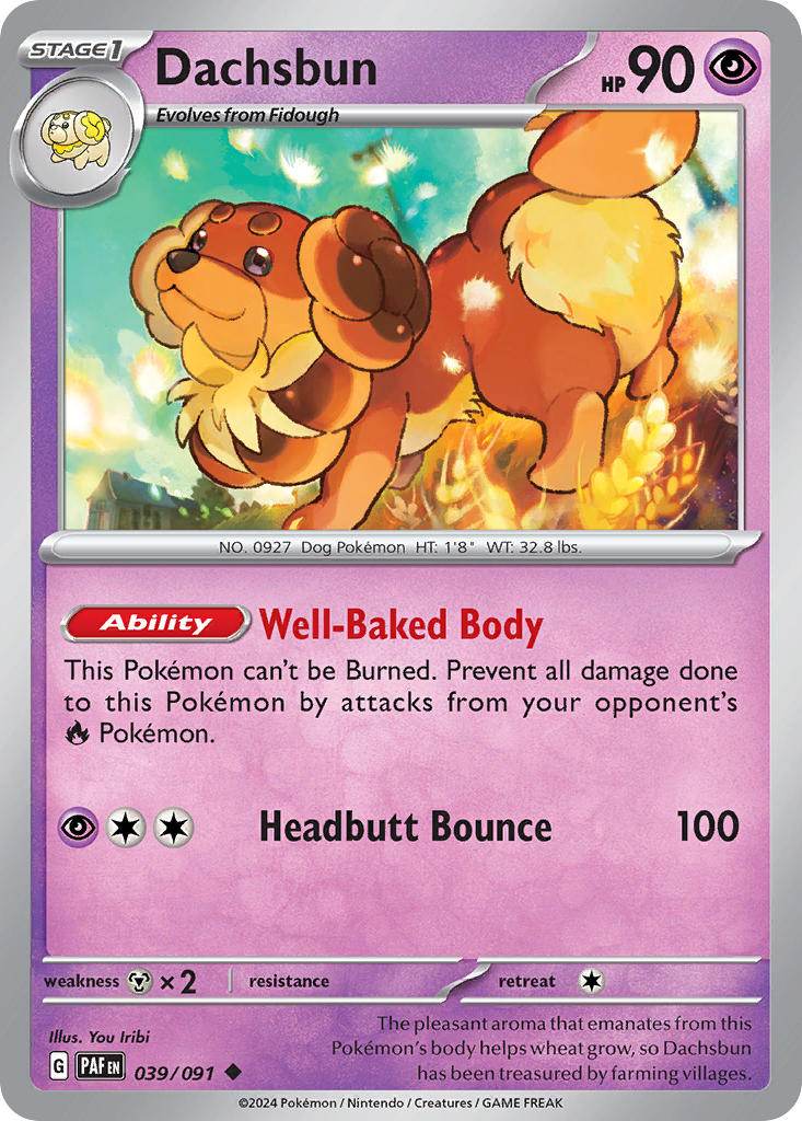 Dachsbun 39/91 Uncommon - MissingNo.