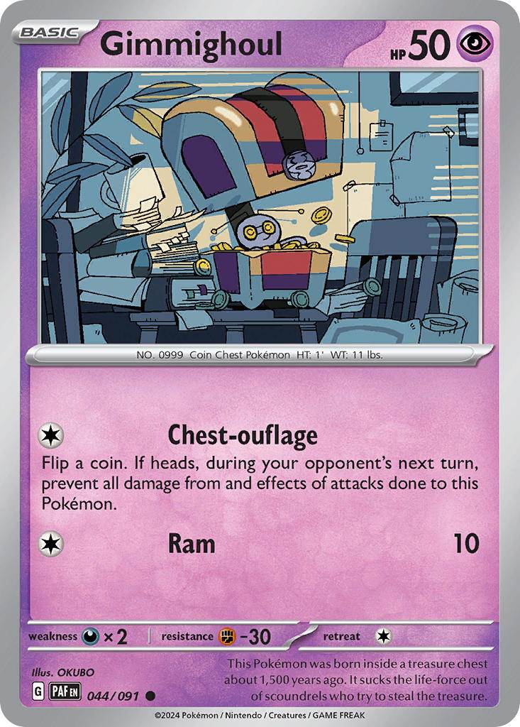 Gimmighoul 44/91 Common - MissingNo.