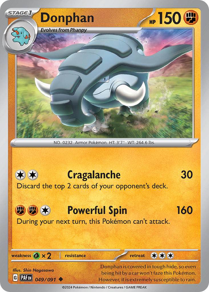 Donphan 49/91 Reverse Uncommon - MissingNo.