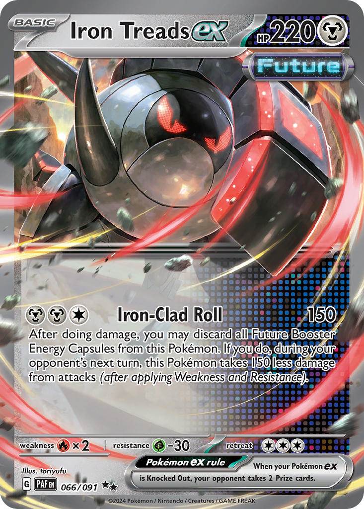 Iron Treads ex 66/91 Double Rare ex - MissingNo.