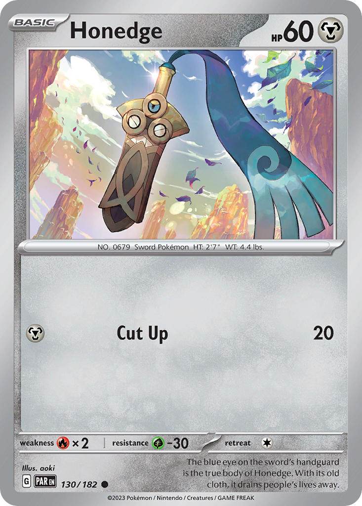 Honedge 130/182 Reverse Common - MissingNo.