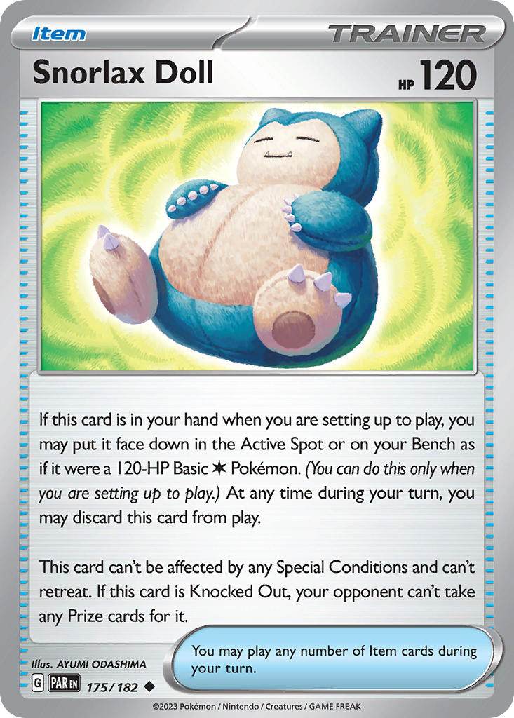 Snorlax Doll 175/182 Uncommon - MissingNo.