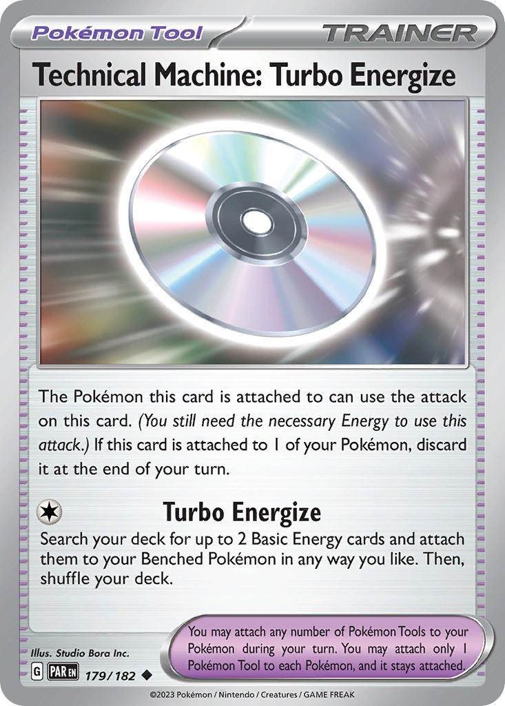 Technical Machine: Turbo Energize 179/182 Holo Play! Pokémon Stamp Prize Pack Series 6 Exclusive - MissingNo.