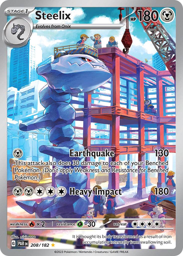 Steelix 208/182 Illustration Rare - MissingNo.