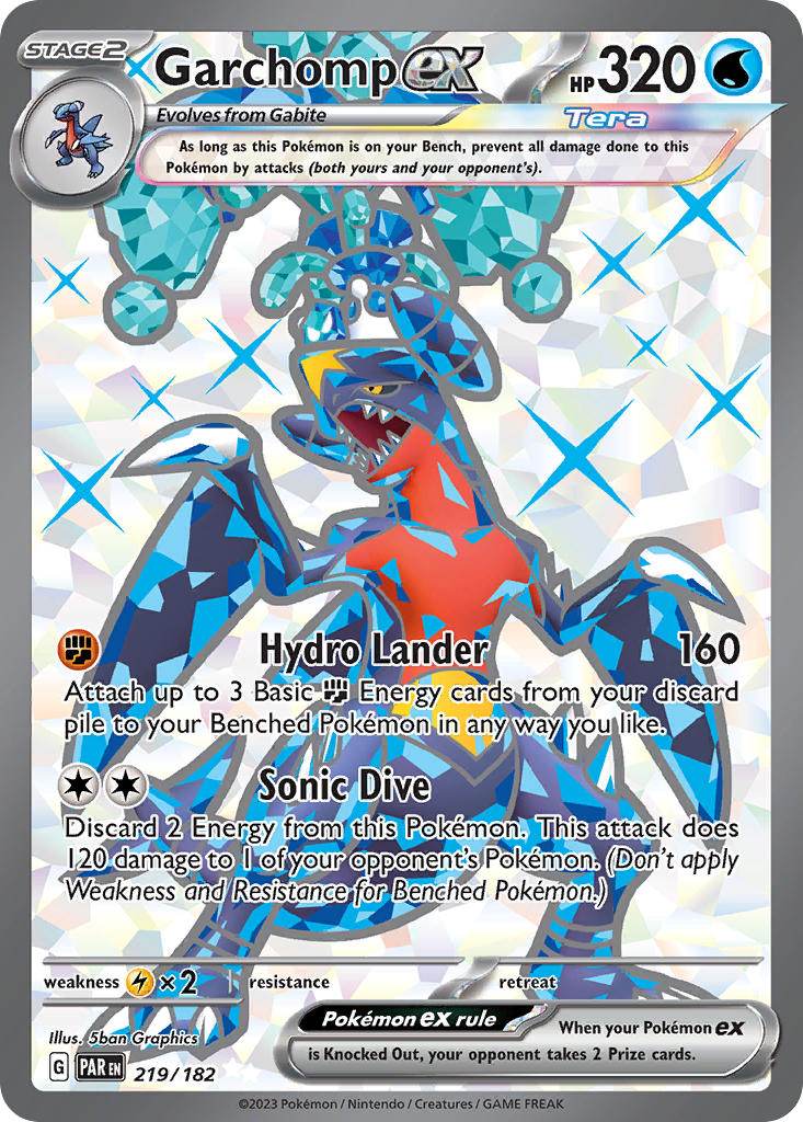 Garchomp ex 219/182 Ultra Rare ex - MissingNo.