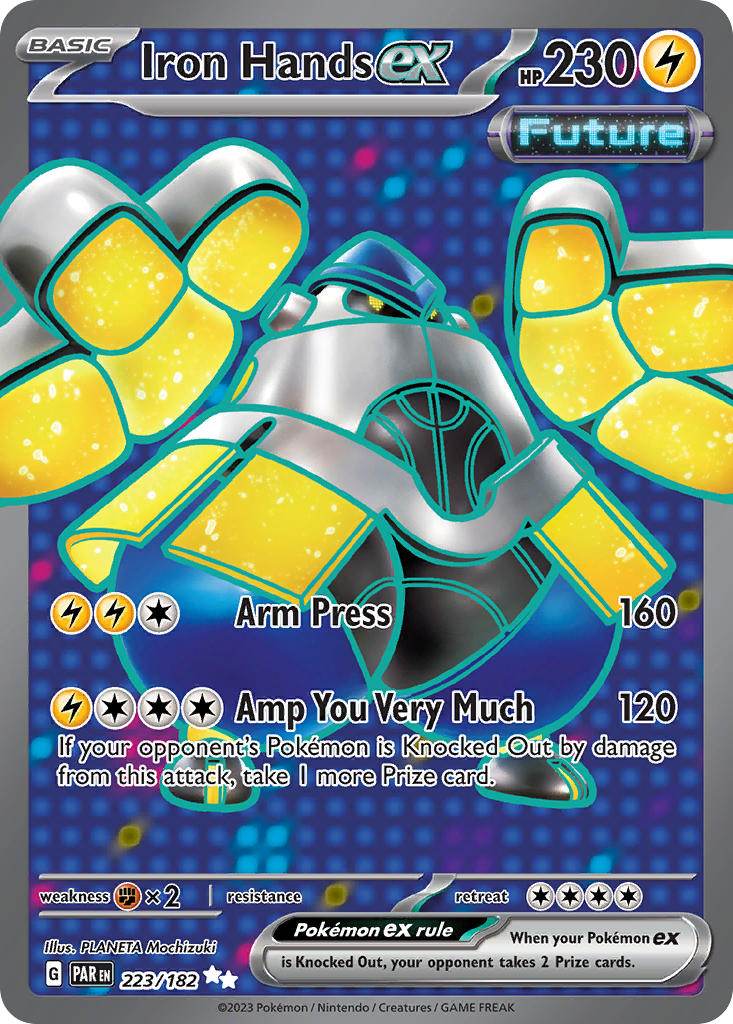 Iron Hands ex 223/182 Ultra Rare ex - MissingNo.