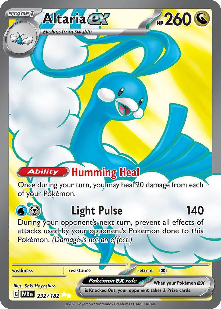 Altaria ex 232/182 Ultra Rare ex - MissingNo.
