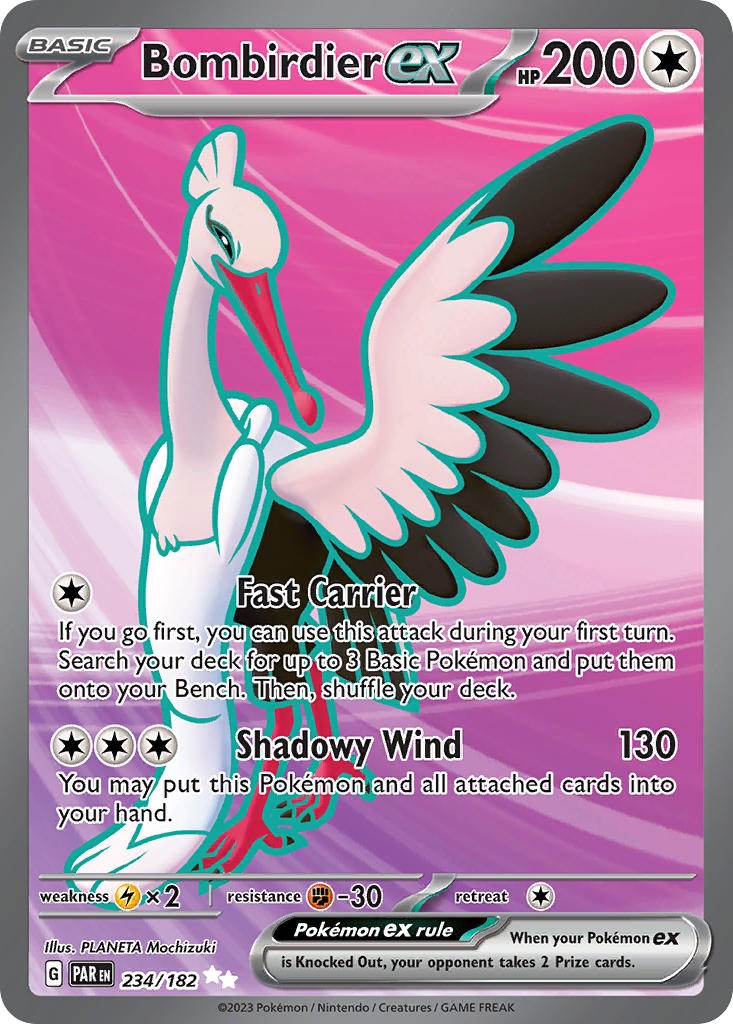Bombirdier ex 234/182 Ultra Rare ex - MissingNo.
