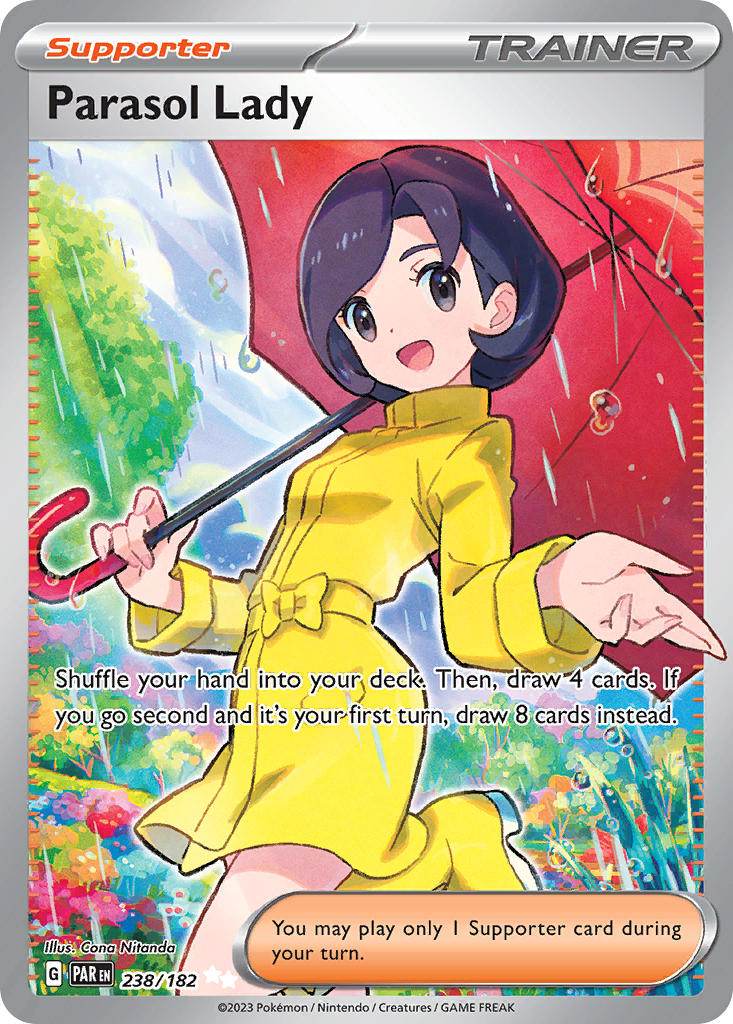 Parasol Lady 238/182 Ultra Rare - MissingNo.
