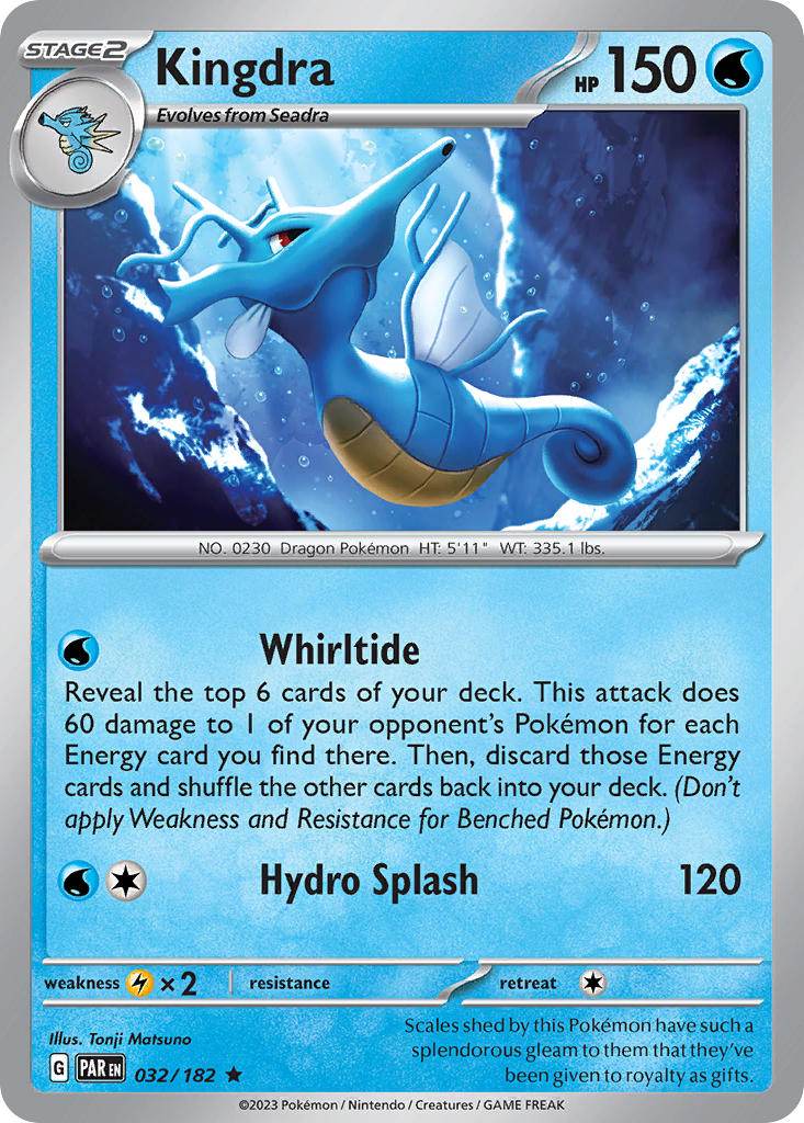 Kingdra 32/182 Holo Rare - MissingNo.