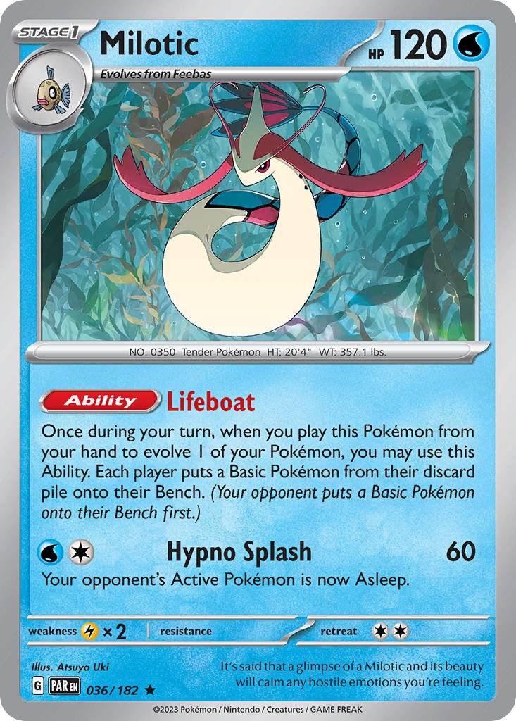 Milotic 36/182 Holo Rare - MissingNo.