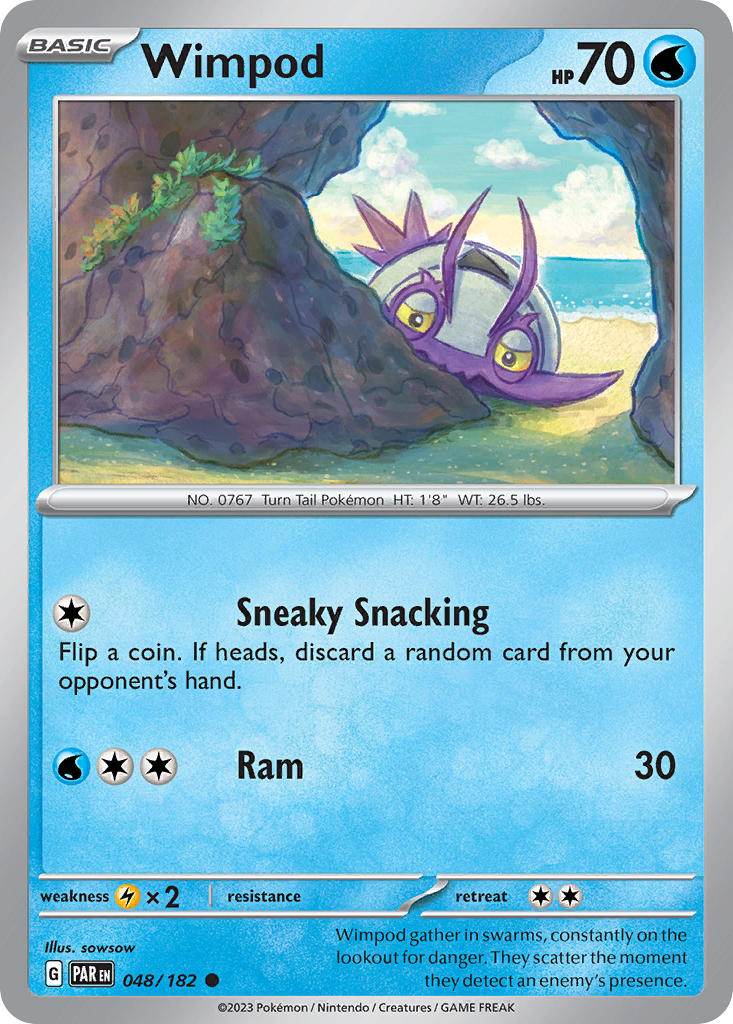 Wimpod 48/182 Reverse Common - MissingNo.