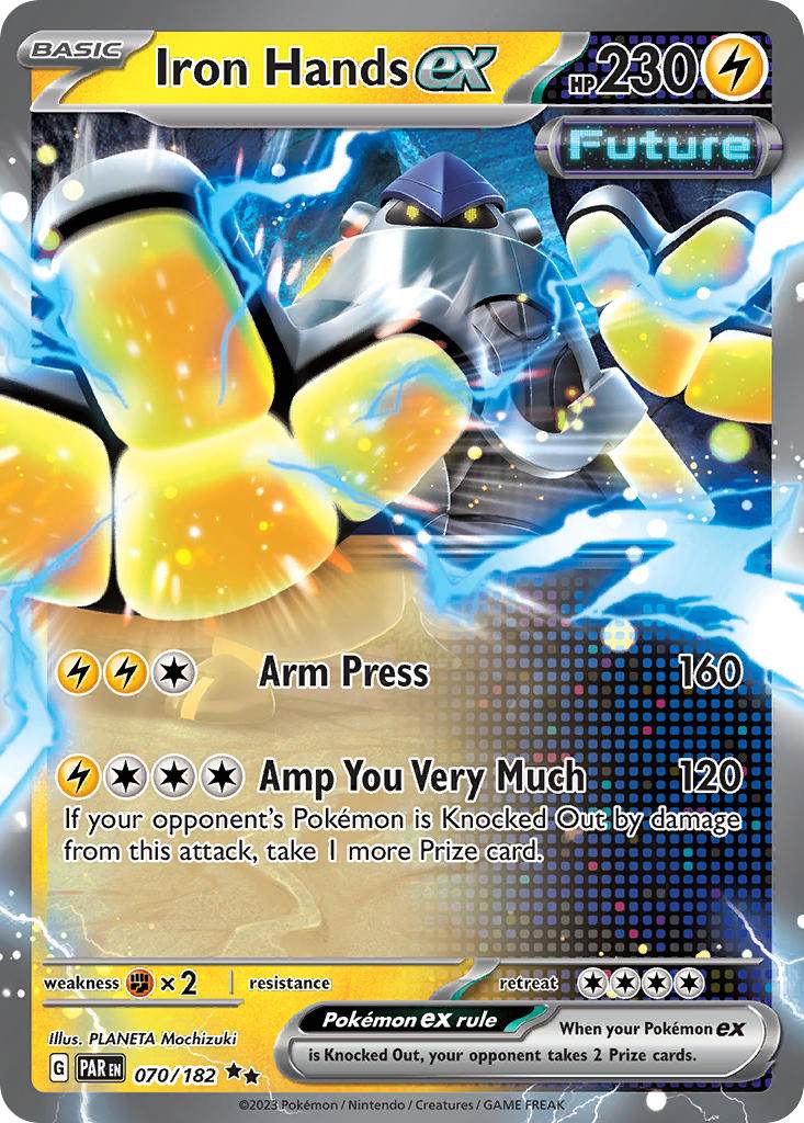 Iron Hands ex 70/182 Double Rare ex - MissingNo.