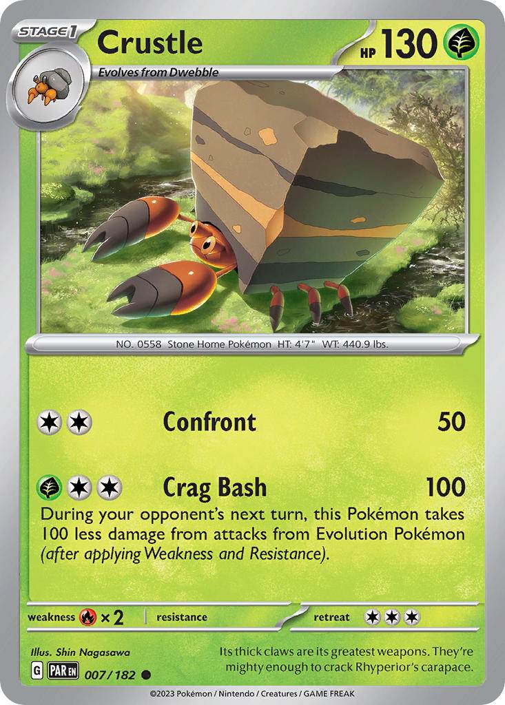 Crustle 7/182 Reverse Common - MissingNo.