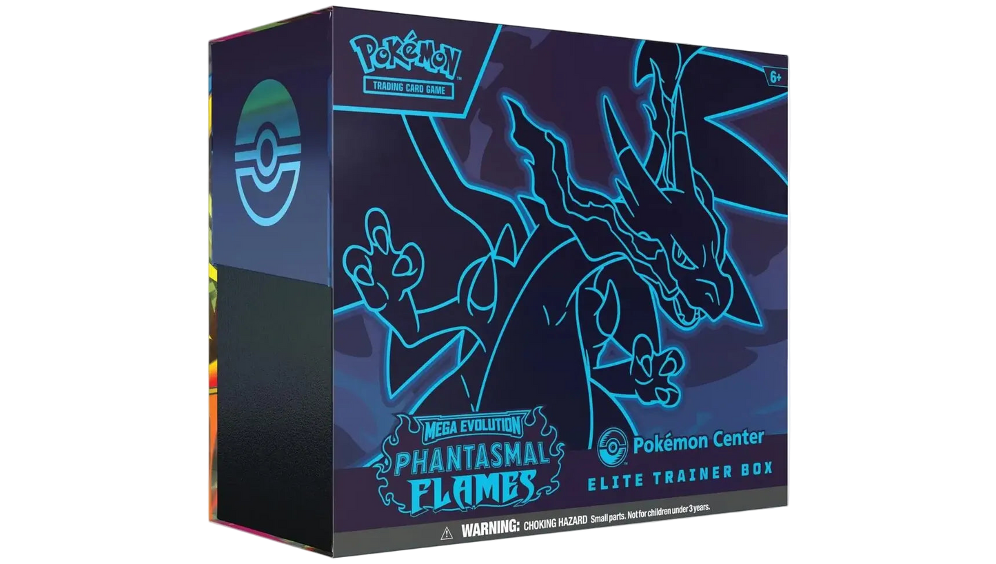 Phantasmal Flames Elite Trainer Box Pokemon Center Exclusive