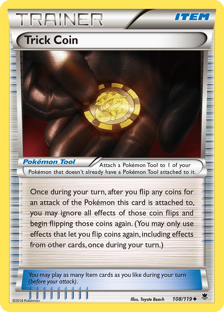 Trick Coin 108/119 Reverse Uncommon - MissingNo.