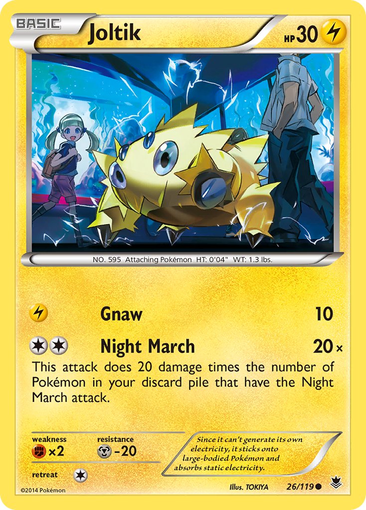 Joltik 26/119 Common - MissingNo.