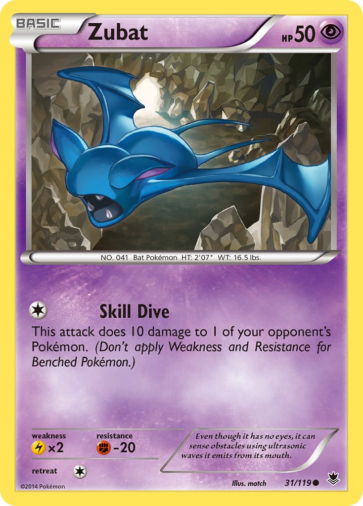Zubat 31/119 Common - MissingNo.